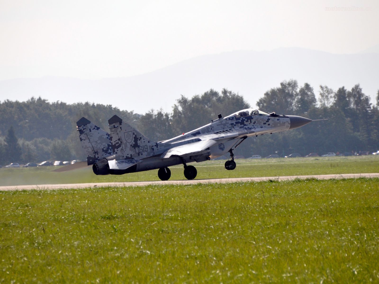 MiG 29 SOLO odlet